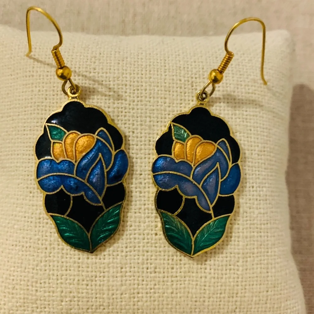 Lord & Taylor | Earrings | Vintage Enamel